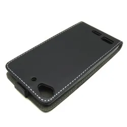 Funda Piel Premium Ultra-Slim Lenovo Vibe X2 Negra