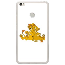 Funda Gel Tpu para Xiaomi Mi Max Diseño Leones Dibujos