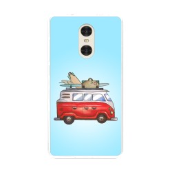 Funda Gel Tpu para Xiaomi Redmi Pro 5.5" Diseño Furgoneta Dibujos