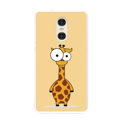 Funda Gel Tpu para Xiaomi Redmi Pro 5.5" Diseño Jirafa Dibujos