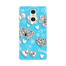 Funda Gel Tpu para Xiaomi Redmi Pro 5.5" Diseño Mariposas Dibujos