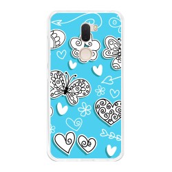 Funda Gel Tpu para Xiaomi Mi 5S Plus Diseño Mariposas Dibujos