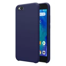 Funda Silicona Líquida Ultra Suave para Xiaomi Redmi Go color Azul