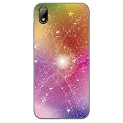 Funda Gel Tpu para Huawei Y5 2019 diseño Abstracto Dibujos