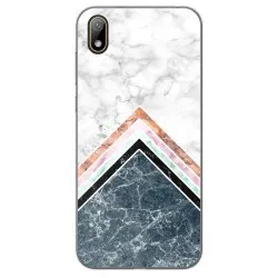 Funda Gel Tpu para Huawei Y5 2019 diseño Mármol 05 Dibujos