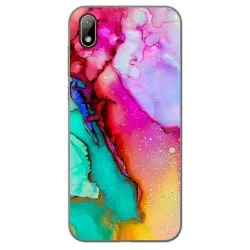 Funda Gel Tpu para Huawei Y5 2019 diseño Mármol 15 Dibujos