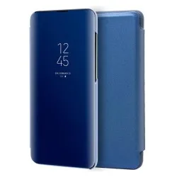 Funda Flip Cover Clear View para Iphone 11 (6.1) color Azul
