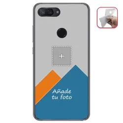 Personaliza tu Funda Gel Mate con tu Fotografia para Xiaomi Mi 8 Lite dibujo personalizada