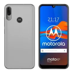 Funda Gel Tpu para Motorola Moto E6 Plus  Color Transparente