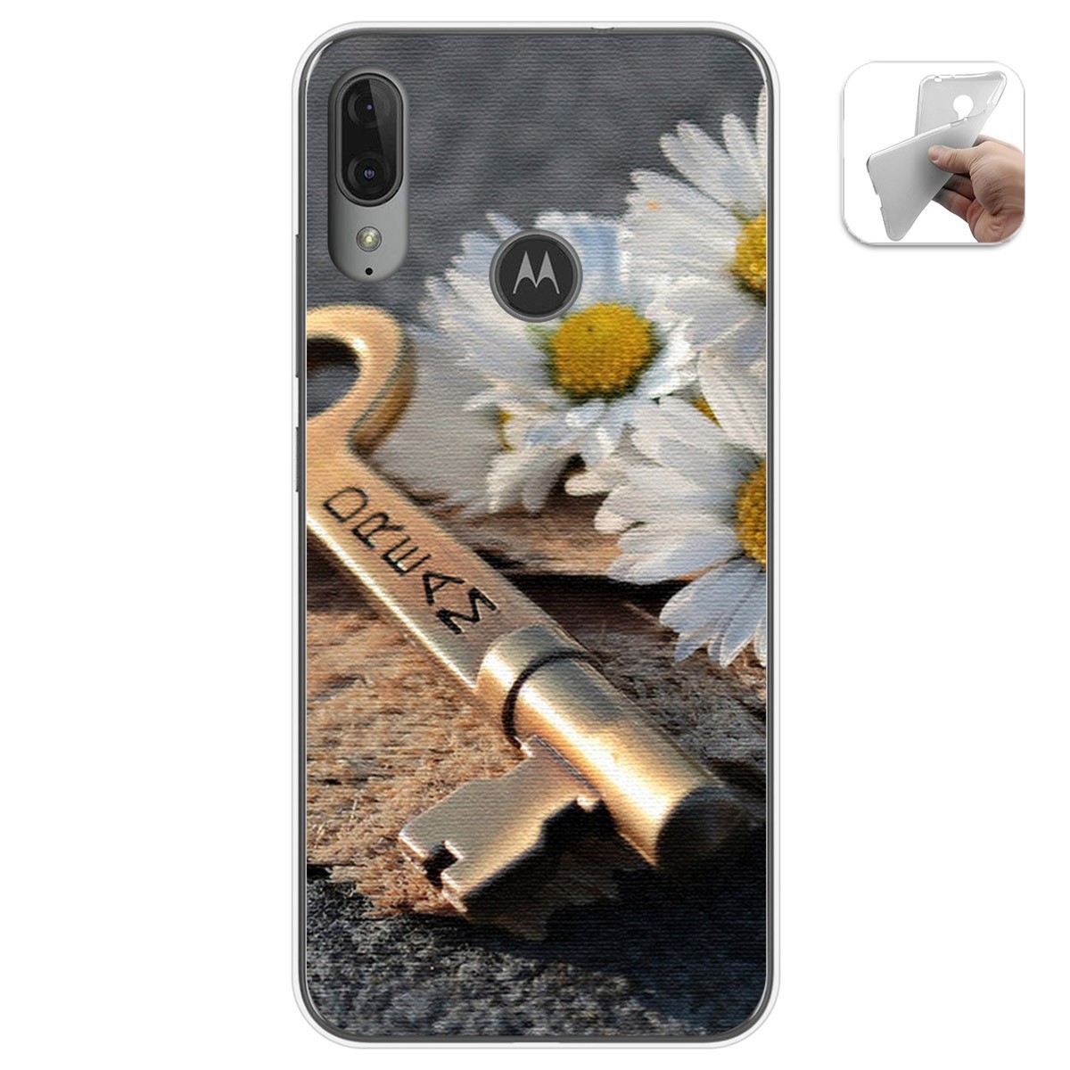 Funda Gel Tpu para Motorola Moto E6 Plus diseño Dream Dibujos