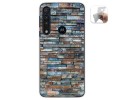 Funda Gel Tpu para Motorola One Macro diseño Ladrillo 05 Dibujos