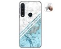 Funda Gel Tpu para Motorola One Macro diseño Mármol 02 Dibujos