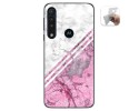 Funda Gel Tpu para Motorola One Macro diseño Mármol 03 Dibujos