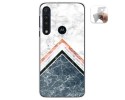 Funda Gel Tpu para Motorola One Macro diseño Mármol 05 Dibujos