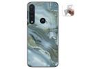 Funda Gel Tpu para Motorola One Macro diseño Mármol 09 Dibujos