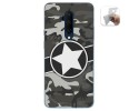 Funda Gel Tpu para Oneplus 7T Pro diseño Camuflaje 02 Dibujos