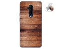 Funda Gel Tpu para Oneplus 7T Pro diseño Madera 02 Dibujos