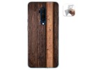 Funda Gel Tpu para Oneplus 7T Pro diseño Madera 05 Dibujos