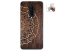 Funda Gel Tpu para Oneplus 7T Pro diseño Madera 06 Dibujos