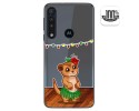 Funda Gel Transparente para Motorola One Macro diseño Suricata Dibujos