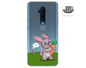 Funda Gel Transparente para Oneplus 7T Pro diseño Conejo Dibujos