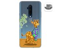 Funda Gel Transparente para Oneplus 7T Pro diseño Jirafa Dibujos