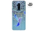 Funda Gel Transparente para Oneplus 7T Pro diseño Plumas Dibujos