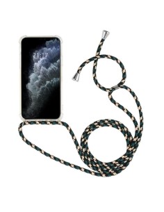 Compra Otros Funda Móvil Colgante para iPhone 11 Cuerda Verde y Negro