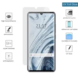 Protector Cristal Templado Completo Curvo UV Full Glue para Xiaomi Mi Note 10