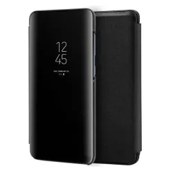 Funda Flip Cover Clear View para Samsung Galaxy S20+ Plus color Negra