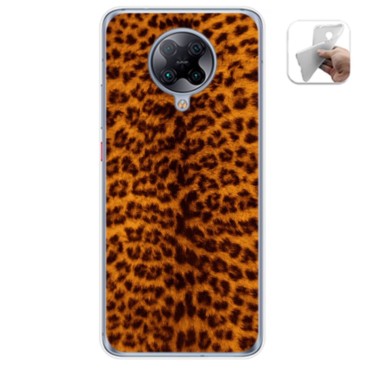 Funda Gel Tpu para Xiaomi POCO F2 Pro diseño Animal 03 Dibujos