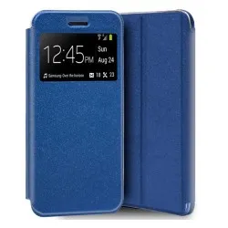 Funda Libro Soporte con Ventana para Huawei Y5p color Azul
