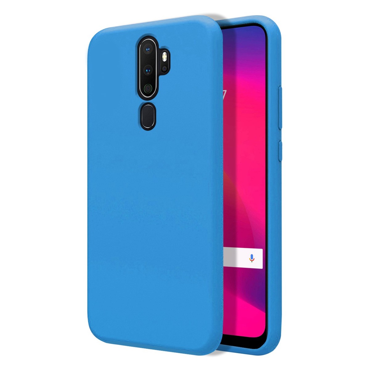 Funda Silicona Oppo A5 2020 / A9 2020 (azul) 