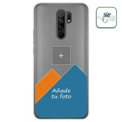 Personaliza tu Funda Pc + Tpu 360 con tu Fotografia para Xiaomi Redmi 9 dibujo personalizada