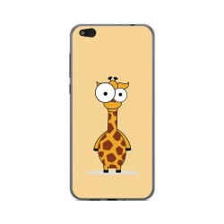 Funda Gel Tpu para Xiaomi Mi 5C Diseño Jirafa Dibujos