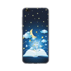 Funda Gel Tpu para Xiaomi Mi 5C Diseño Libro Cuentos Dibujos