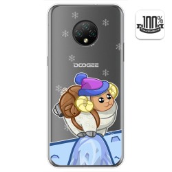 Funda Gel Transparente para Doogee X95 diseño Cabra Dibujos