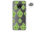 Funda Gel Transparente para Doogee X95 diseño Cactus Dibujos