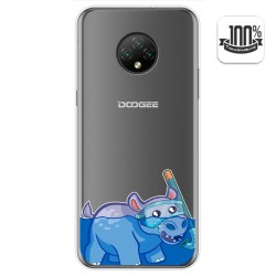 Funda Gel Transparente para Doogee X95 diseño Hipo Dibujos