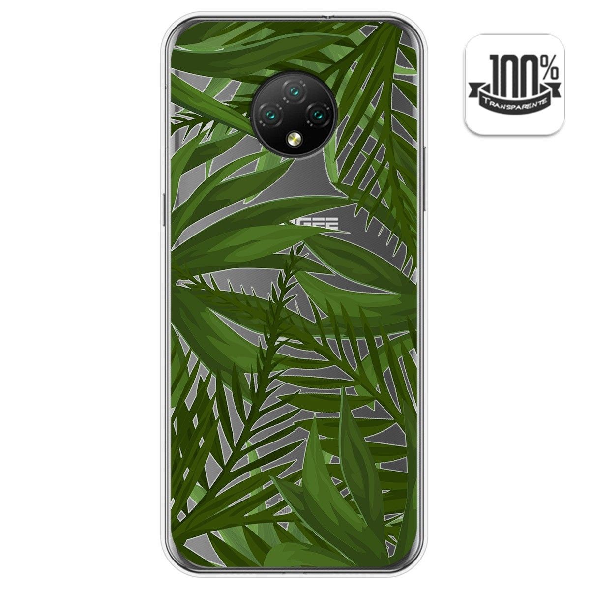 Funda Gel Transparente para Doogee X95 diseño Jungla Dibujos