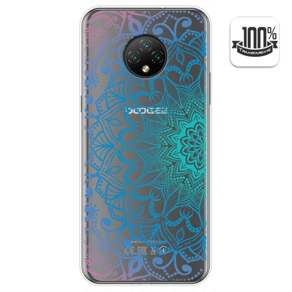 Funda Gel Transparente para Doogee X95 diseño Mandala Dibujos