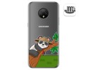 Funda Gel Transparente para Doogee X95 diseño Panda Dibujos