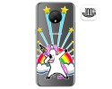 Funda Gel Transparente para Doogee X95 diseño Unicornio Dibujos