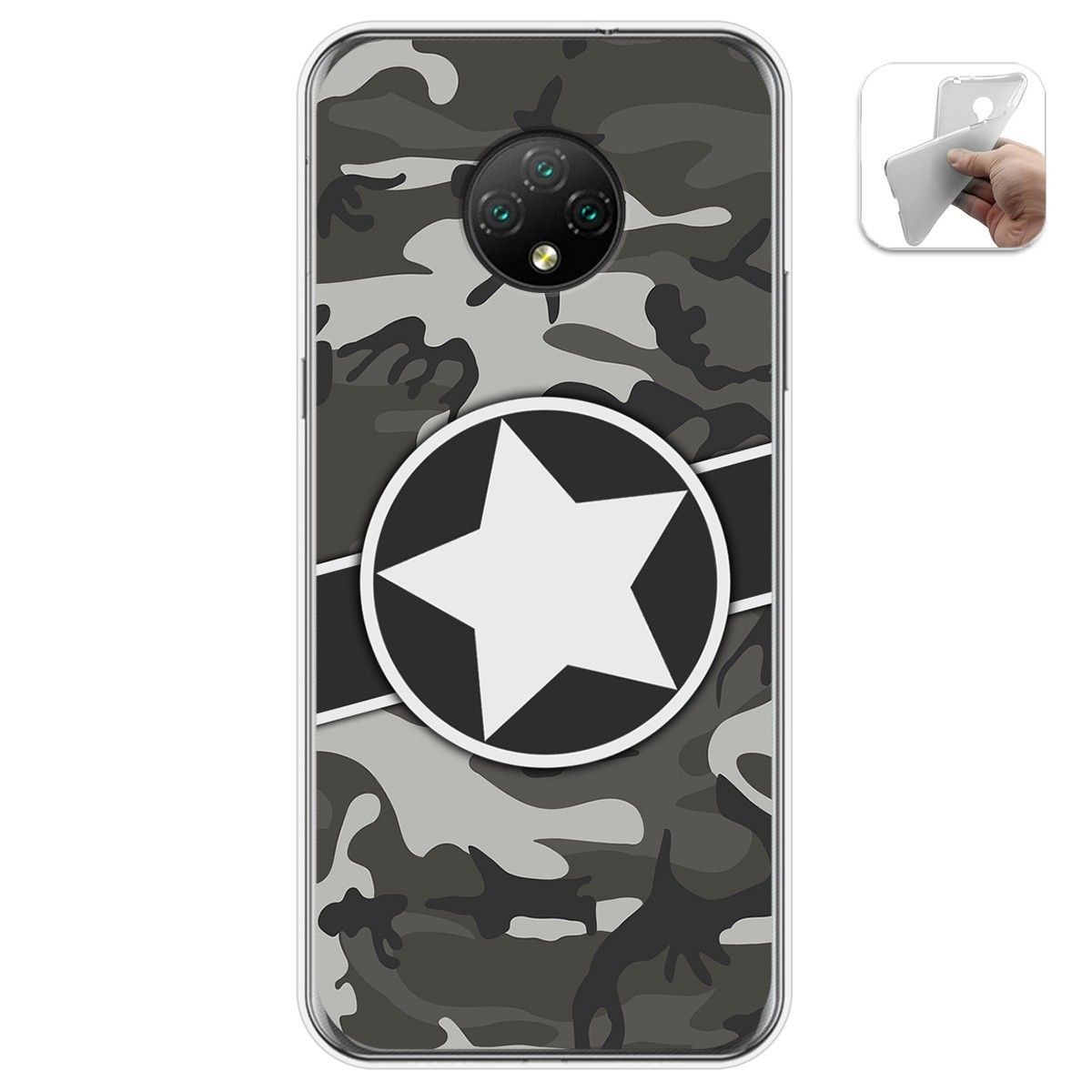 Funda Gel Tpu para Doogee X95 diseño Camuflaje 02 Dibujos