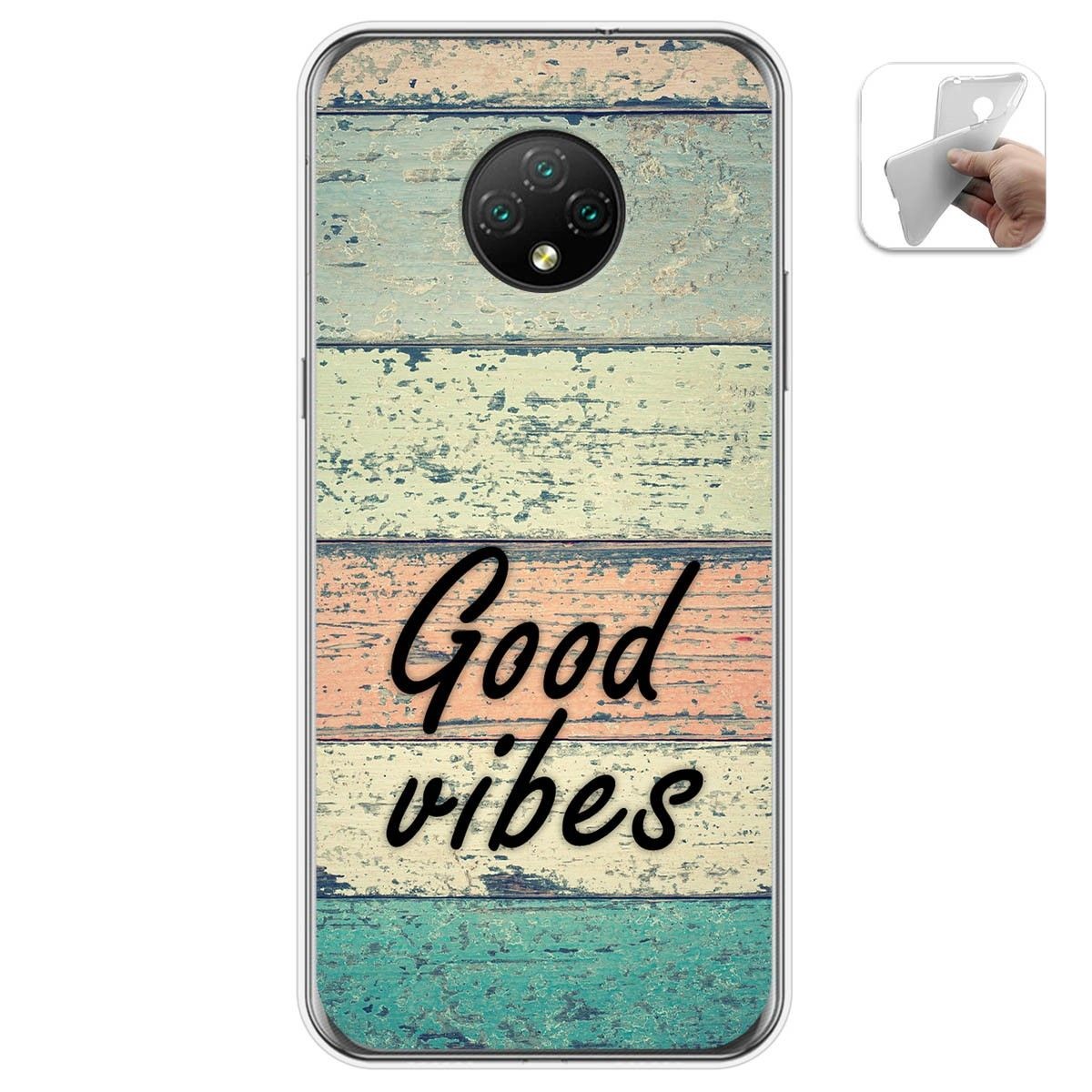 Funda Gel Tpu para Doogee X95 diseño Madera 01 Dibujos