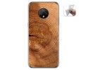 Funda Gel Tpu para Doogee X95 diseño Madera 04 Dibujos