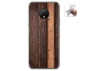 Funda Gel Tpu para Doogee X95 diseño Madera 05 Dibujos