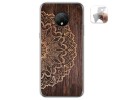 Funda Gel Tpu para Doogee X95 diseño Madera 06 Dibujos