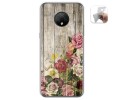 Funda Gel Tpu para Doogee X95 diseño Madera 08 Dibujos