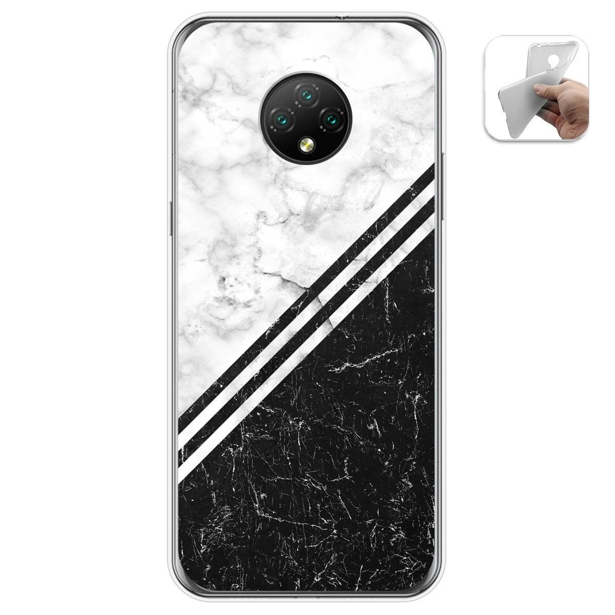 Funda Gel Tpu para Doogee X95 diseño Mármol 01 Dibujos